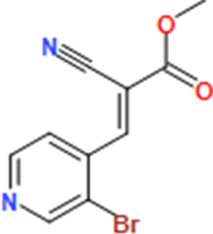 (E)-Methyl 3-(3-bromopyridin-4-yl)-2-cyanoacrylate